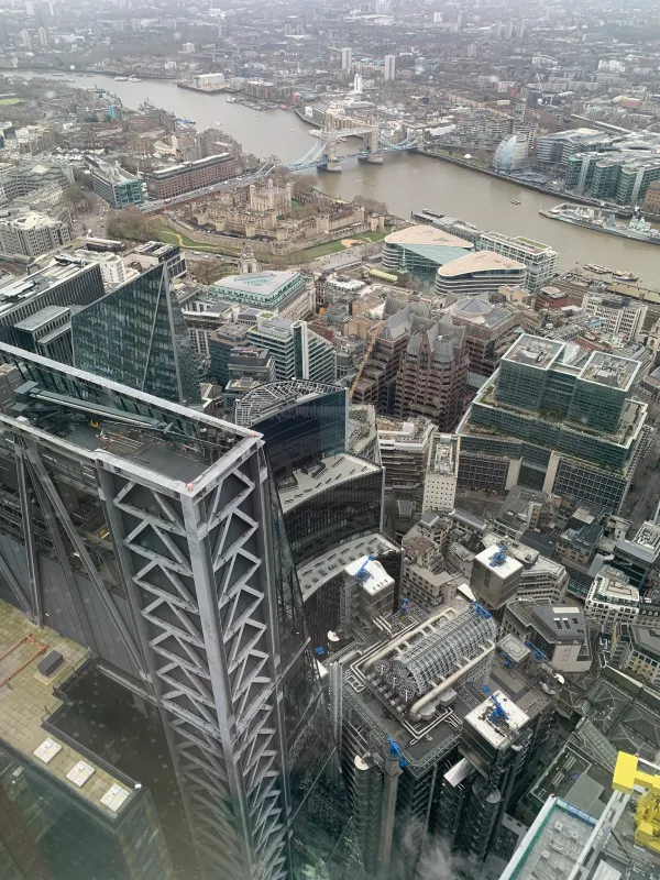 Central London from the top