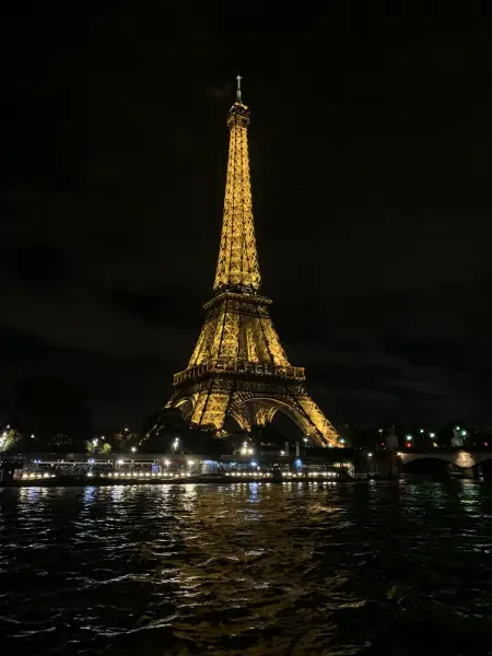 Eiffel Tower at night