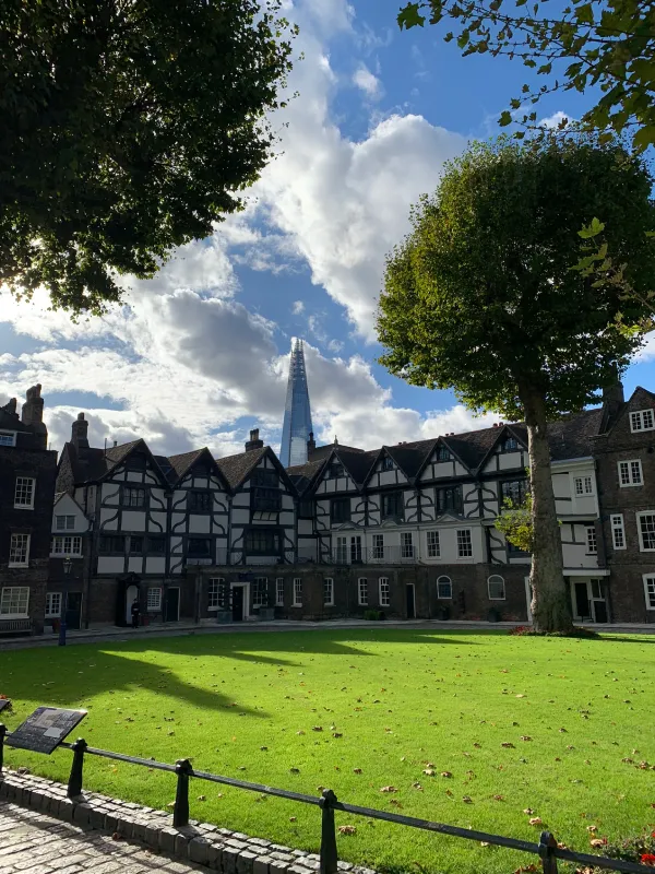 Old British terraced houses