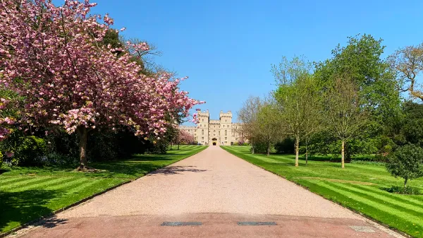 Windsor Castle in the distance